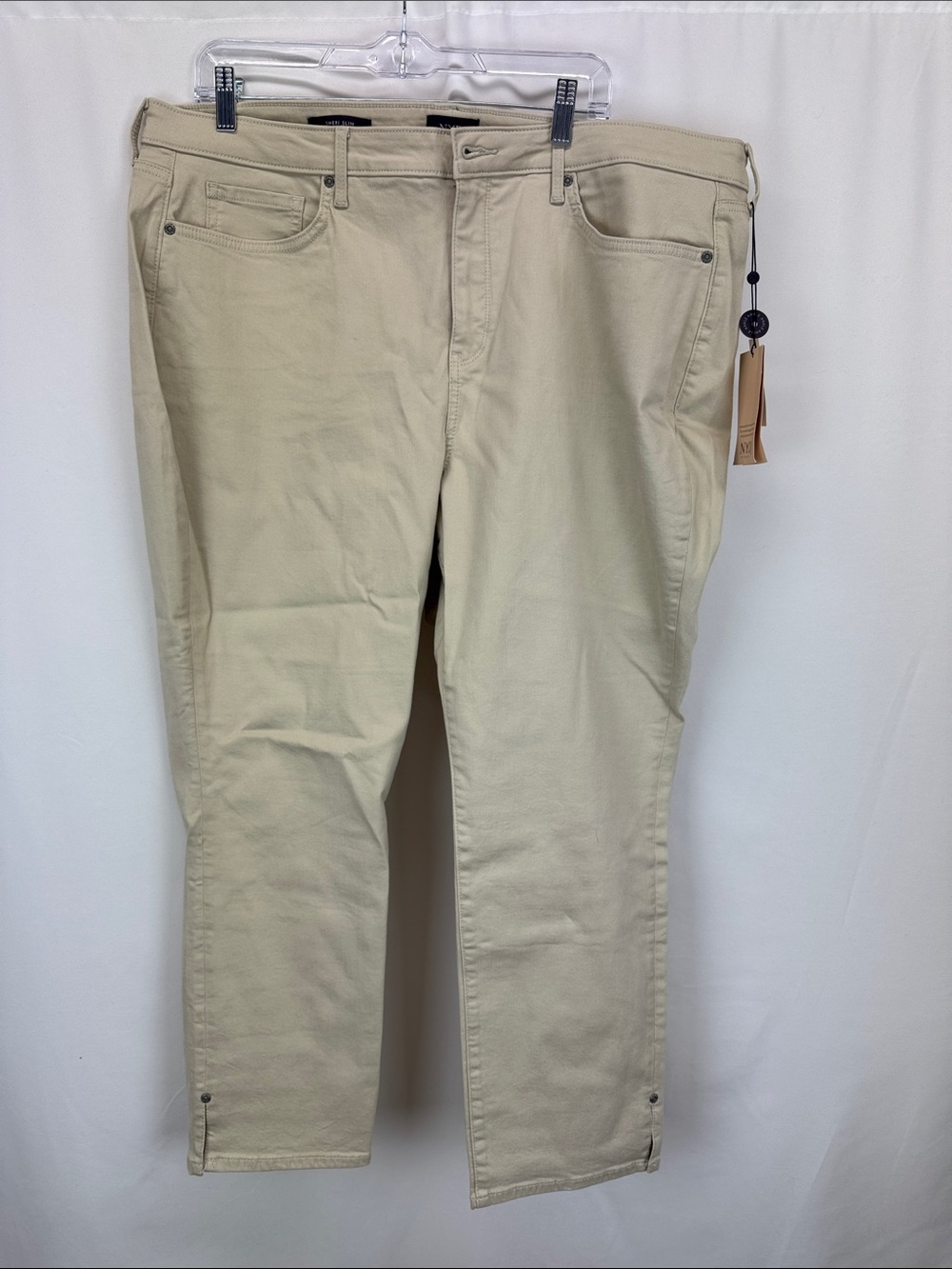 NWT NYDJ Sheri Slim khaki jeans 20W